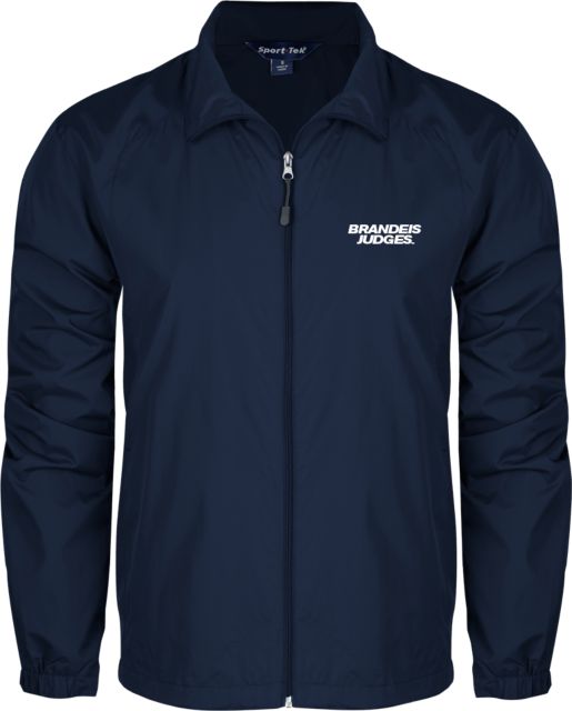 Brandeis Full Zip Wind Jacket Brandeis Judges Wordmark - ONLINE ONLY