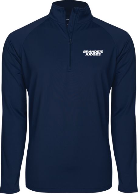 Brandeis Sport Tek Sport Wick Stretch 1/2 Zip Pullover Brandeis Judges Wordmark - ONLINE ONLY